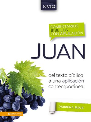 cover image of Comentario bíblico con aplicación NVI Juan